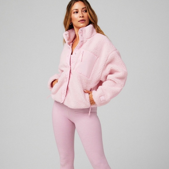 Fabletics Blush Teddy Jacket - Picture 2 of 5